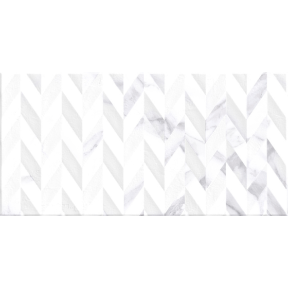 Πλακάκι τοίχου Pisa Espiga Gris 30x60 ματ με μοτίβο espiga και μαρμάρινη όψη